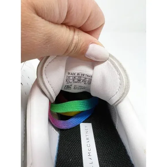 Stella McCartney x Ed Curtis x adidas Originals Stan Smith Classic Sneakers 5.5 - Picture 12 of 13